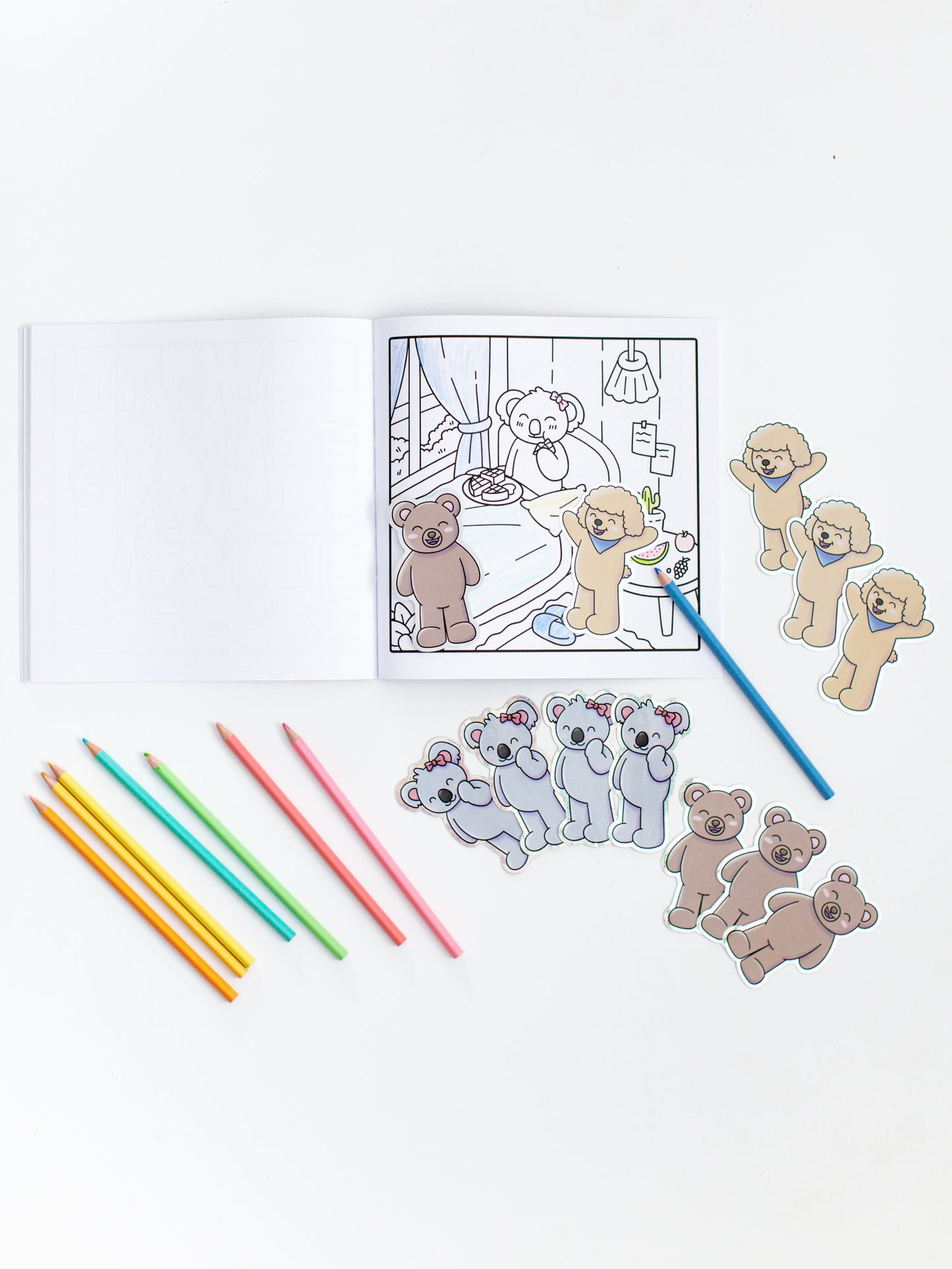 Glitter Sticker Trio