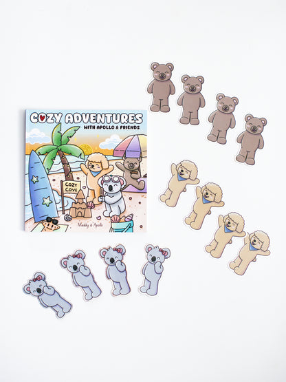 Glitter Sticker Trio