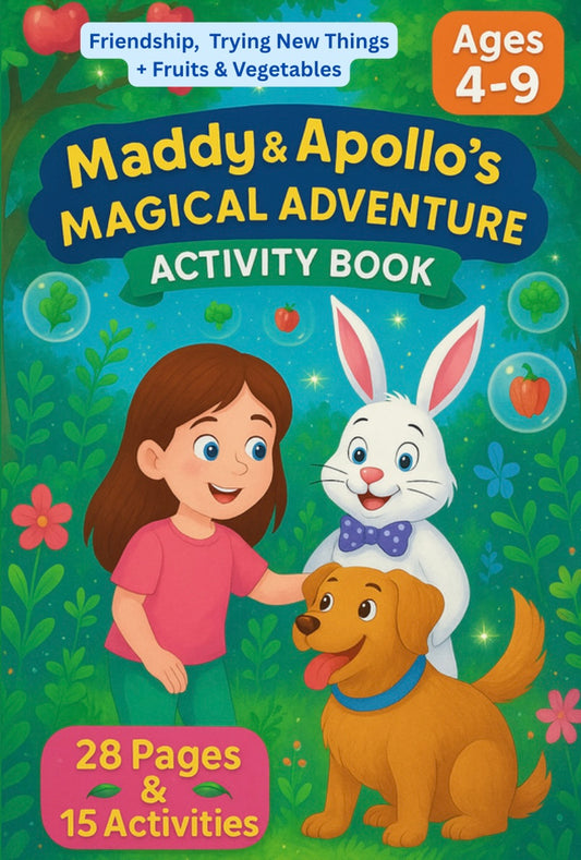Maddy & Apollo's Magical Adventure Activity Book