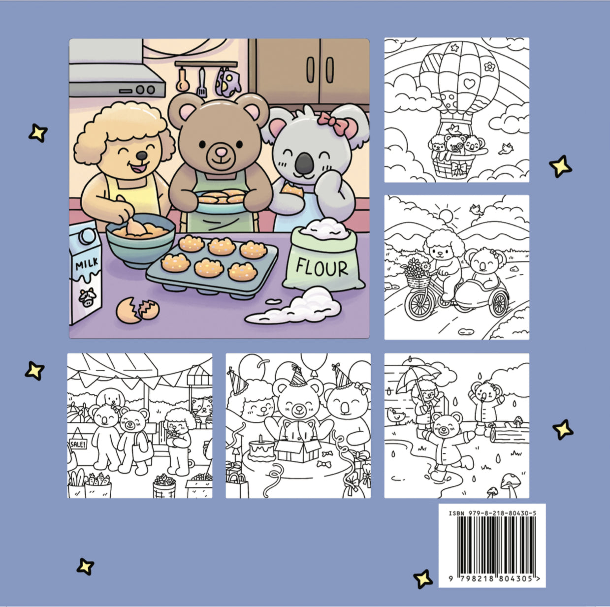 Cozy Adventures Coloring Book