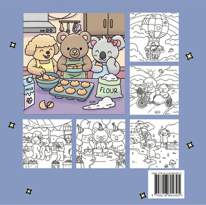 Cozy Adventures Coloring Book