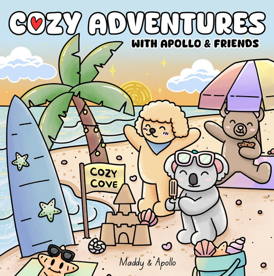 Cozy Adventures Coloring Book