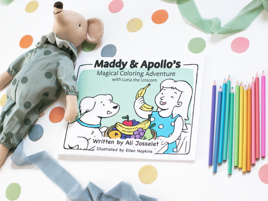 Maddy & Apollo’s Magical Unicorn Adventure Coloring Book