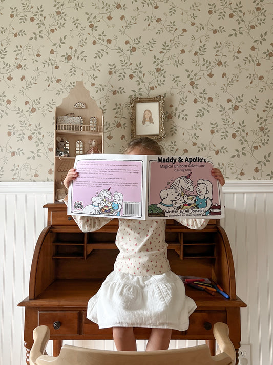 PREORDER - Maddy & Apollo’s Magical Unicorn Adventure Coloring Book